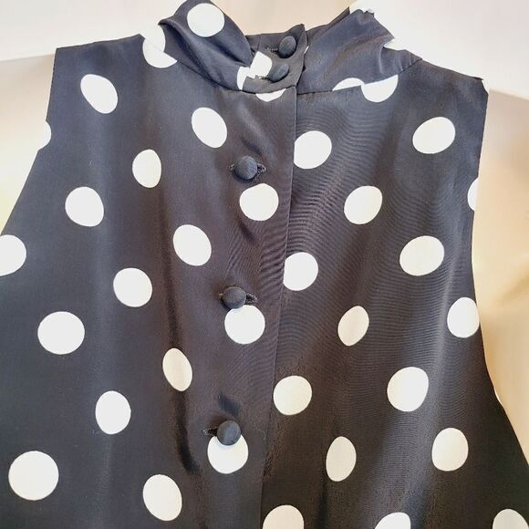 Victoria's Secret wide leg polka dot jumpsuit - Picture 4 of 7